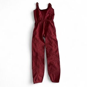 Free People Good Karma Onesie in Burnt Rust NWOT